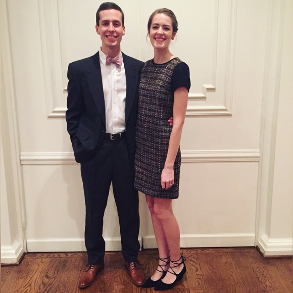 Banana Republic Tweet Shift Mini Dress - Picture 3 of 10